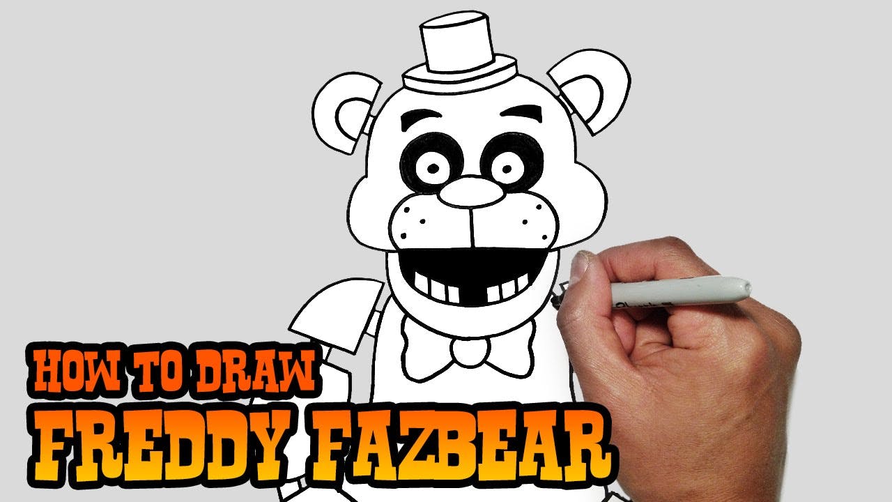 How To Draw Freddy Fazbear Fnaf Characters C4k Academy